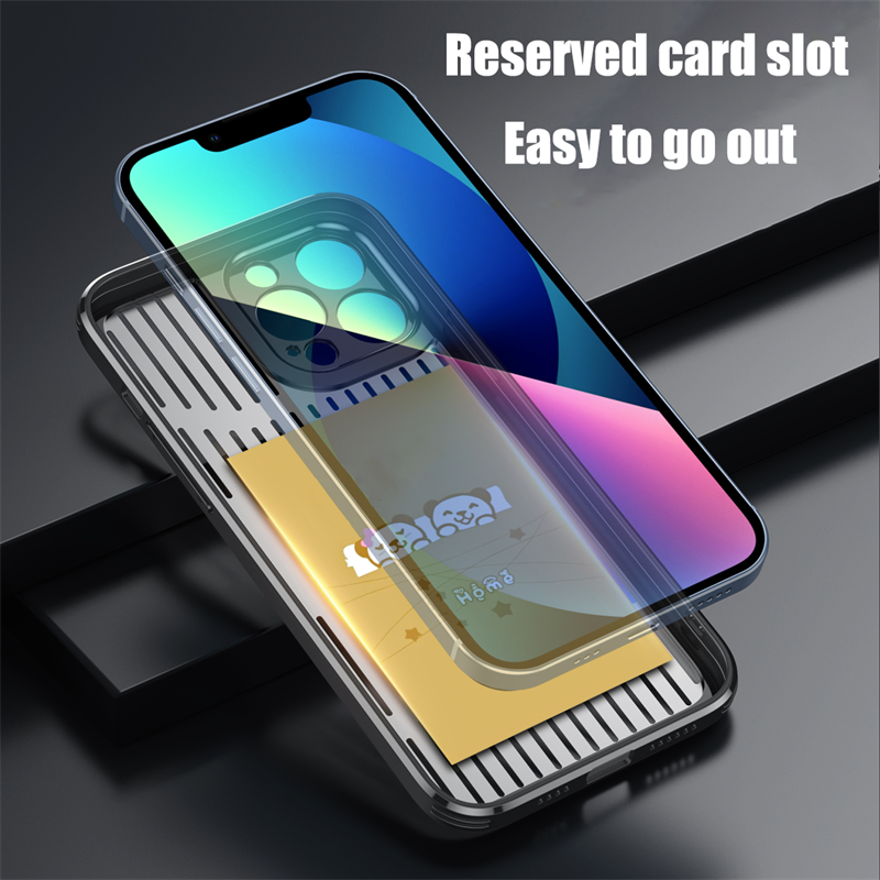 Azura | Metal Armor Heavy Duty iPhone Case