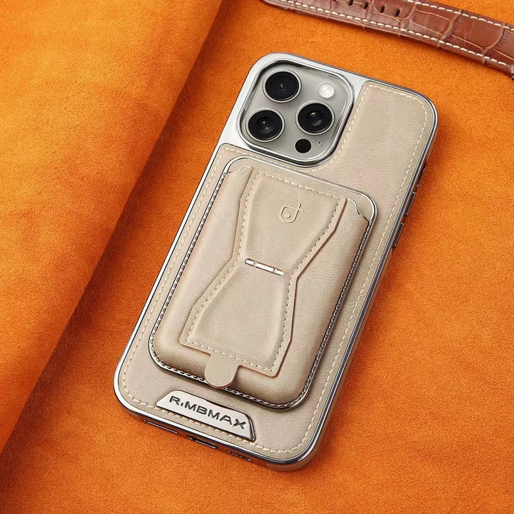 Azura | Lux Hold Leather Wallet Stand iPhone Case