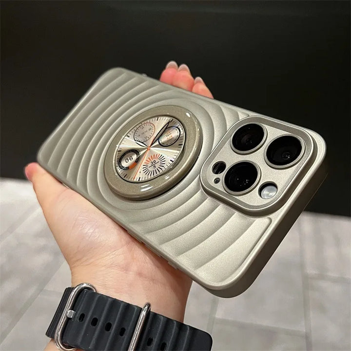 Azura | Clock Water Ripple Magsafe Bracket Phone Case