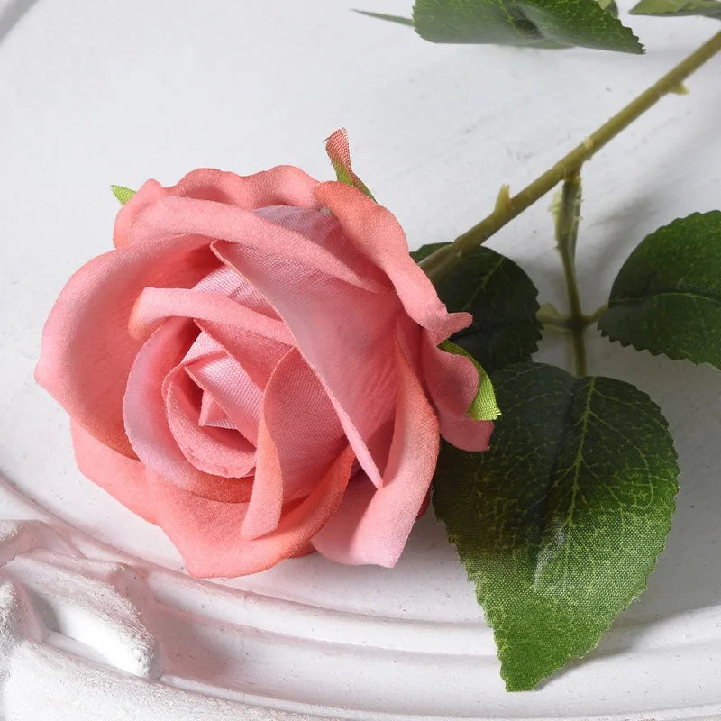 BowLift | 20 pieces Realistic Velvet Silk Rose Bouquet