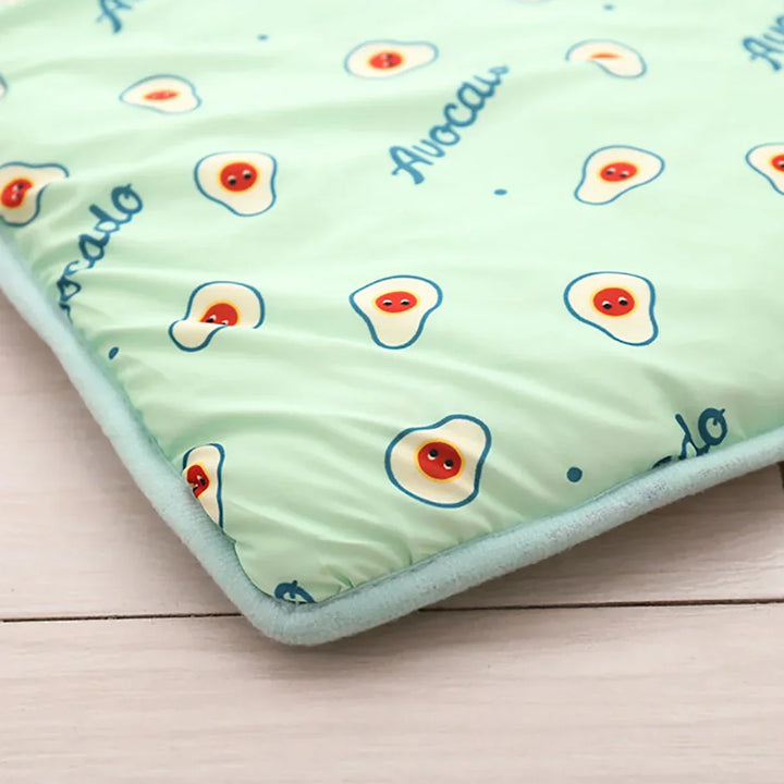 Azura | Cooling Mat FrostTail for Dogs & Cats | With Headrest | Breathable & Washable | Non-slip & Comfortable