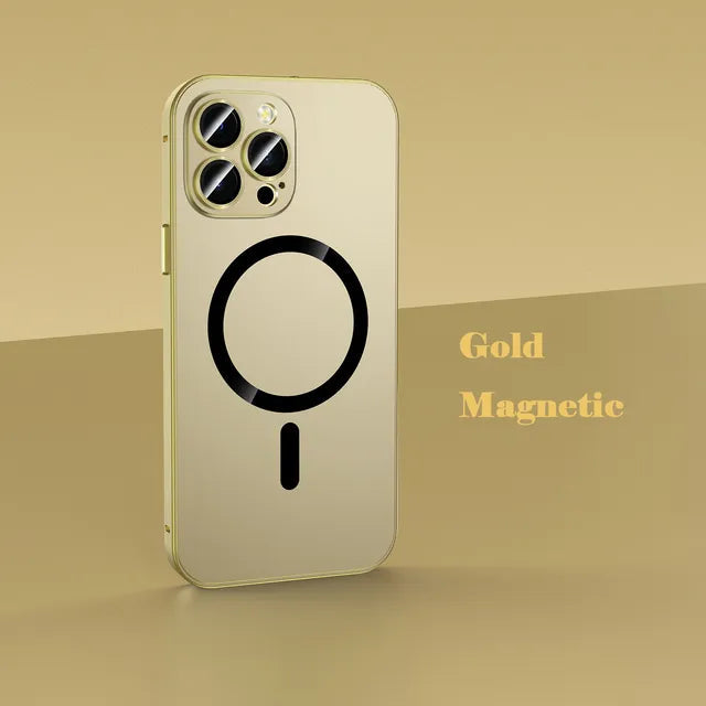 Azura | Magsafe Aluminum Frame Metal Bumper iPhone Case