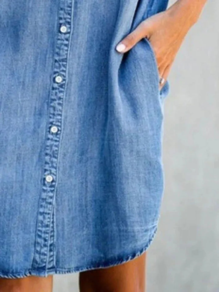 Jessa | Timeless Denim Dress