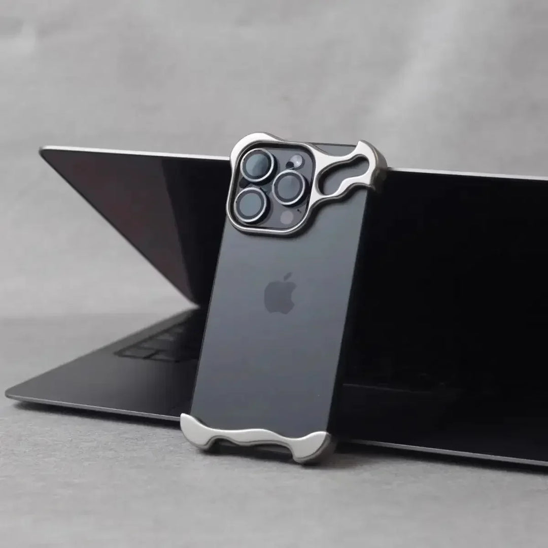 Azura | Luxury Irregular Metal Bumper Phone Case
