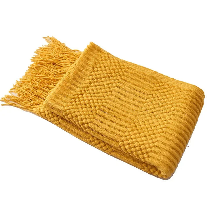 Azura | Nordic Style Dick Knitted Blanket