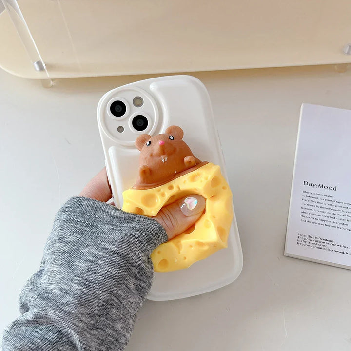 Azura | Cheese Lover Mouse iPhone Case