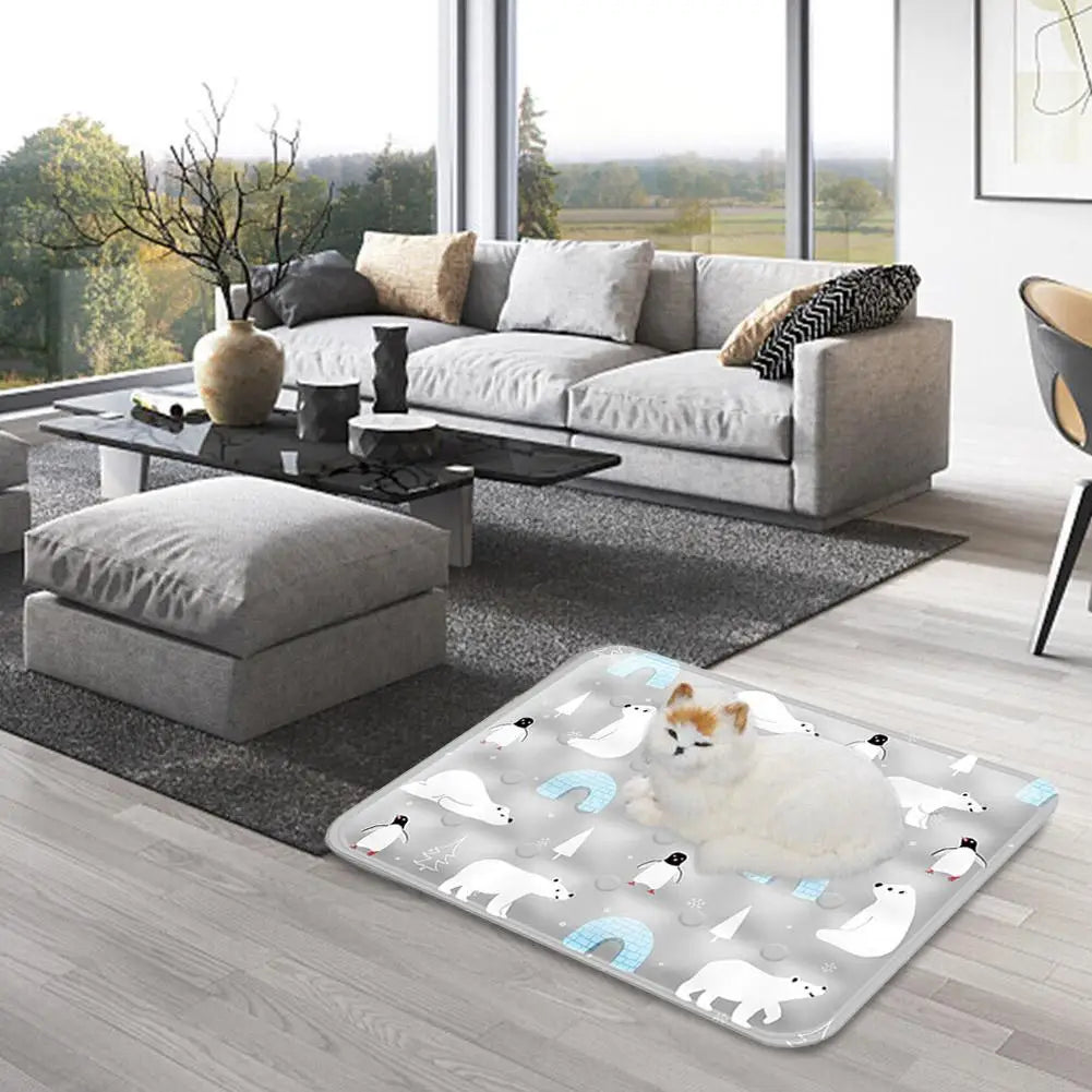 Azura | FrostPaws Cooling Mat for Dogs & Cats | Reusable & Filled with Gel | For Summer & Travel | PVC