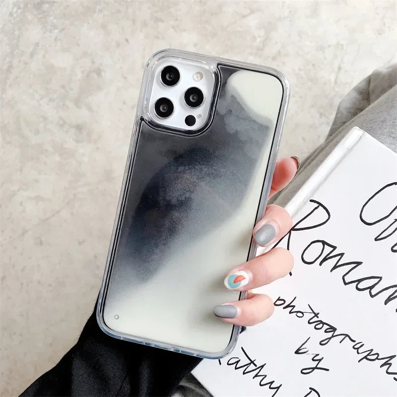 Azura | Luminous Quicksand iPhone Case