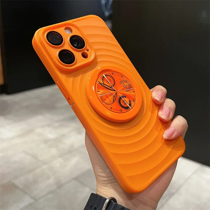 Azura | Clock Water Ripple Magsafe Bracket Phone Case
