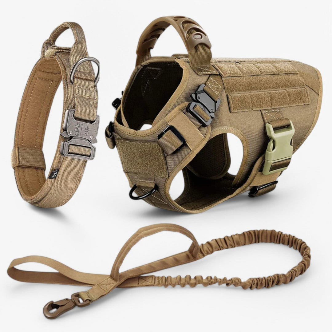 Azura | KrachtGrip Dog Harness – Adjustable Tactical Harness for Training & Walks