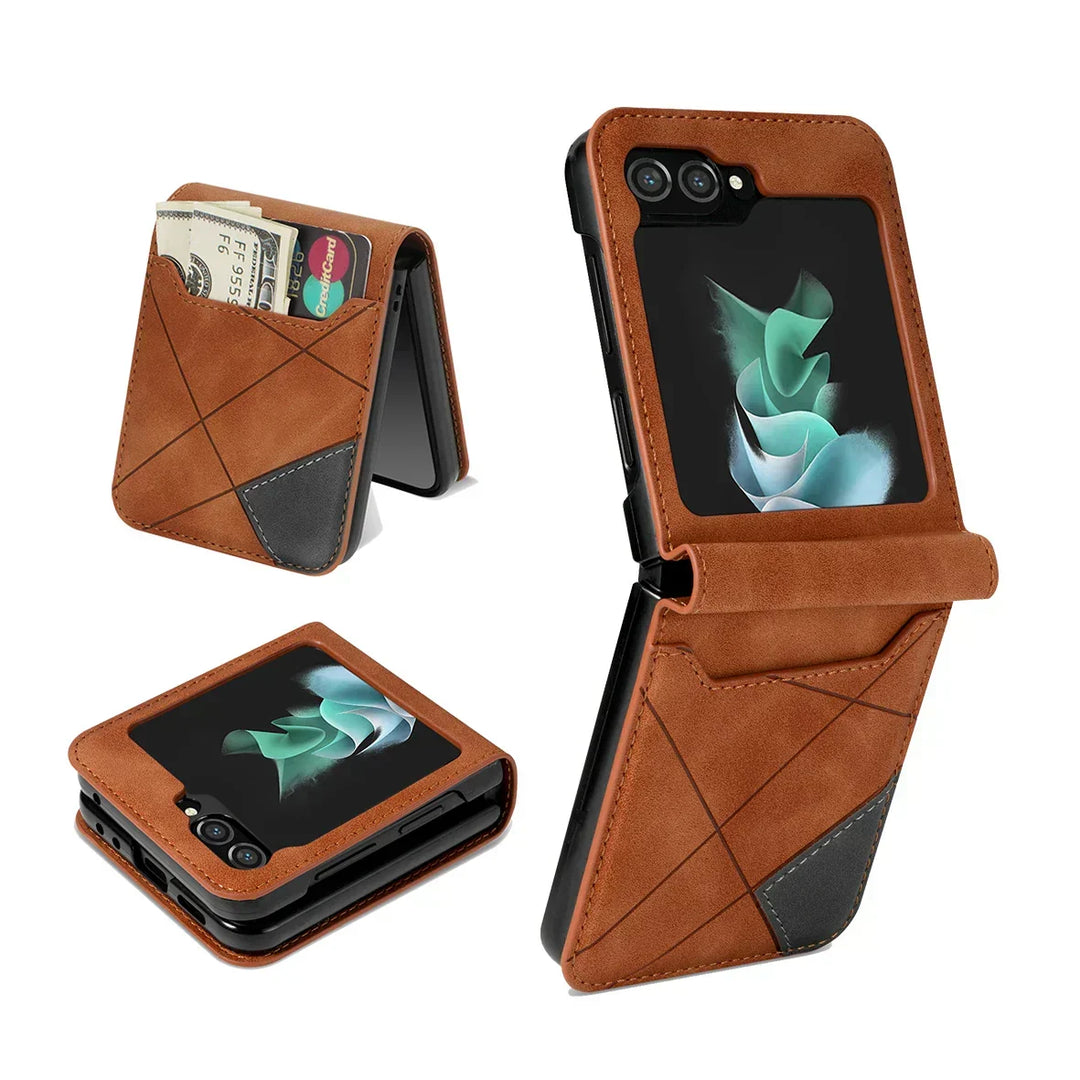 Azura | Leather Wallet Case for Samsung Galaxy Z Flip Series