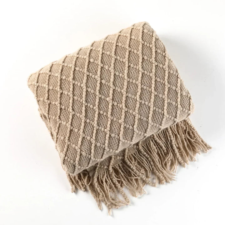 Azura | Nordic Style Dick Knitted Blanket