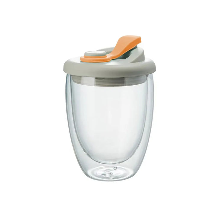 Azura | Leak-Proof Double Wall Glass Transparent Mug