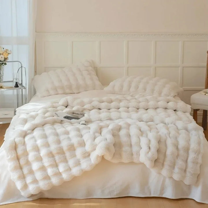 Azura | PlushCozy | Faux Fur Winter Blanket