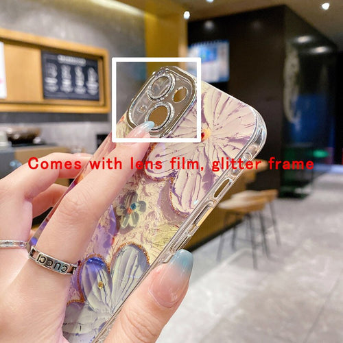 Azura | Flower Glow Soft Shockproof iPhone Case