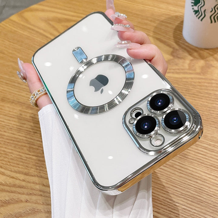 Azura | Sky Clear Transparent Silicone iPhone Case