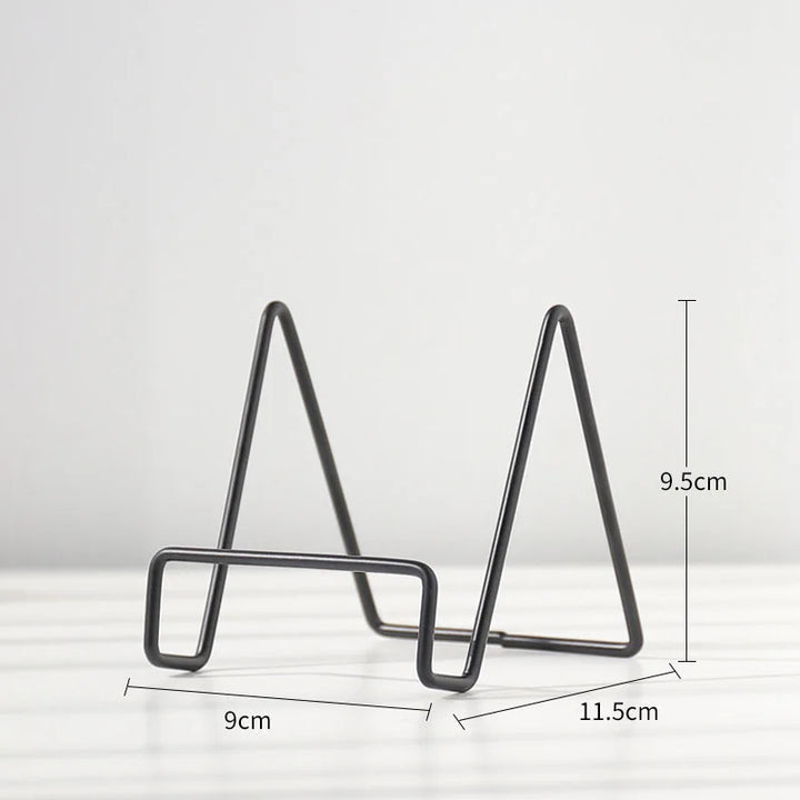 Azura | Iron Art Multi-Use Display Stand: Versatile magazine, dish, picture, and photo album stand for home decor