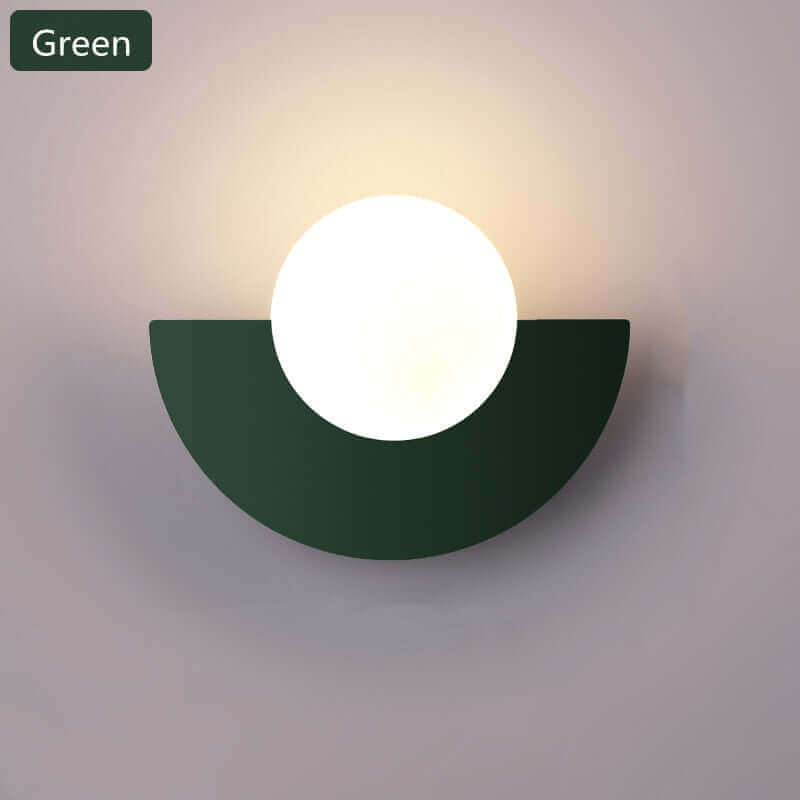 BowLift | Half Moon Metal Wall Light. Available in 2 different sizes and various colors.