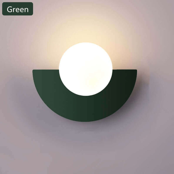 BowLift | Half Moon Metal Wall Light. Available in 2 different sizes and various colors.