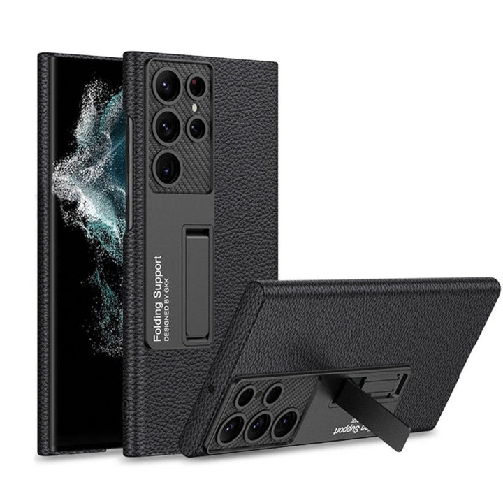 Azura | Luxurious, ultra-thin leather phone case, shockproof, for Samsung Galaxy 23