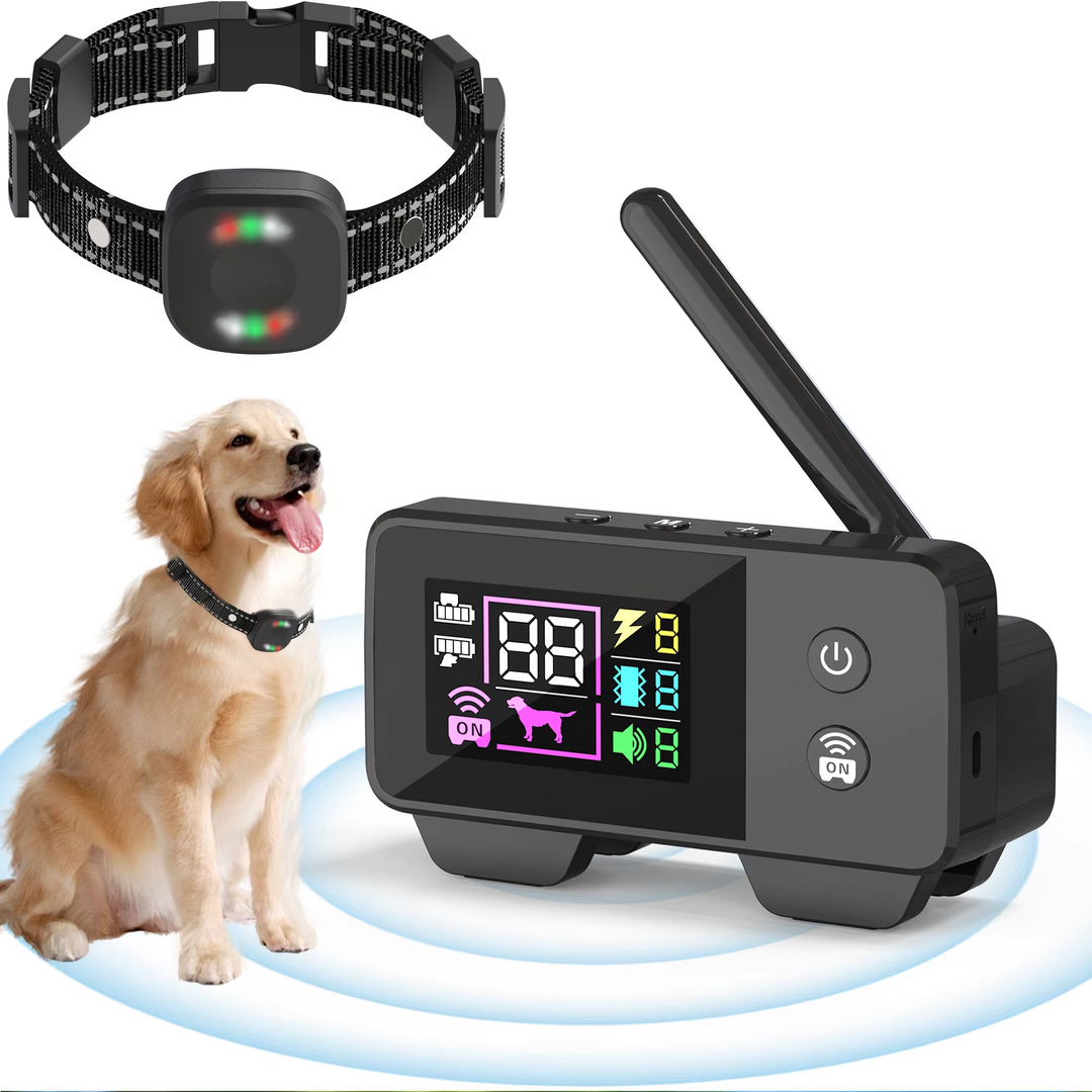 Azura | Ultimate Safety 1,574.8 feet Wireless Dog Fence System with Rechargeable, Waterproof Collar