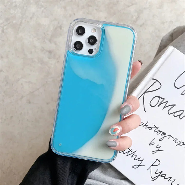 Azura | Luminous Quicksand iPhone Case