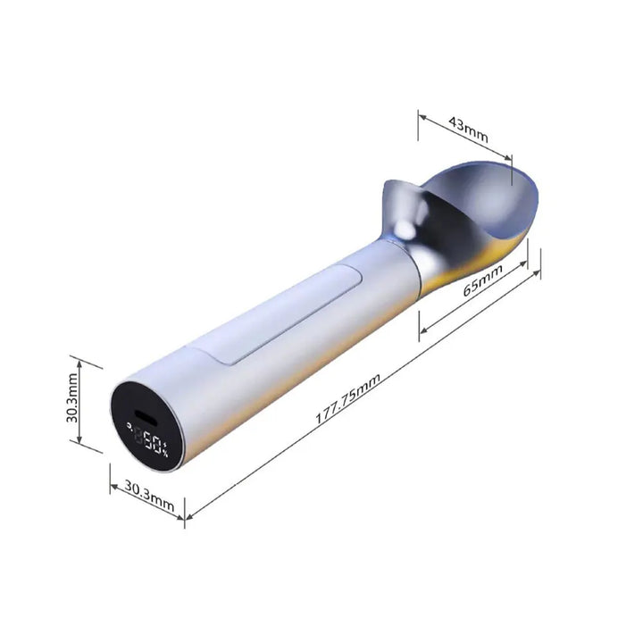 Azura | Heated Ice Cream Scooper With LED Display