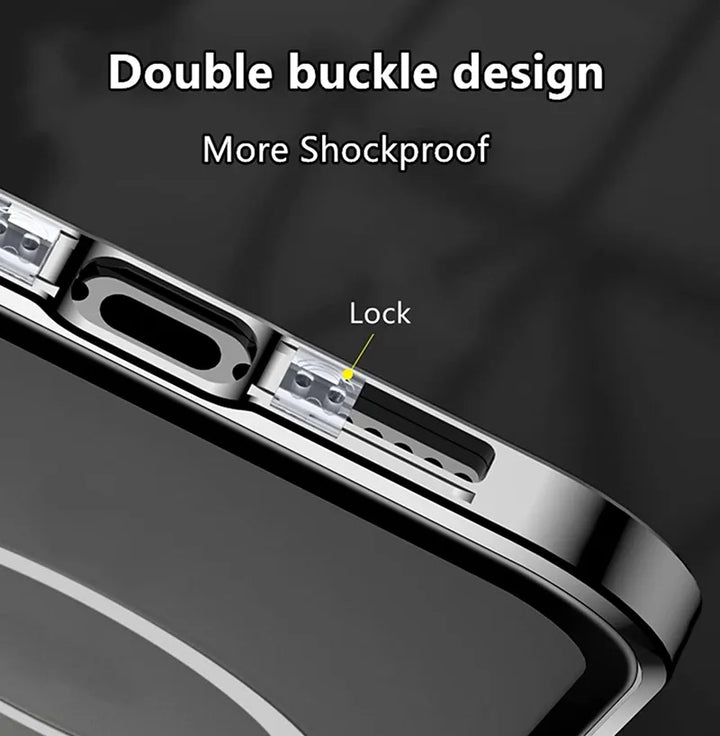 BowLift | Invisible Shield Full Cover Anti-Peep Privacy  Magnetic Phone Case