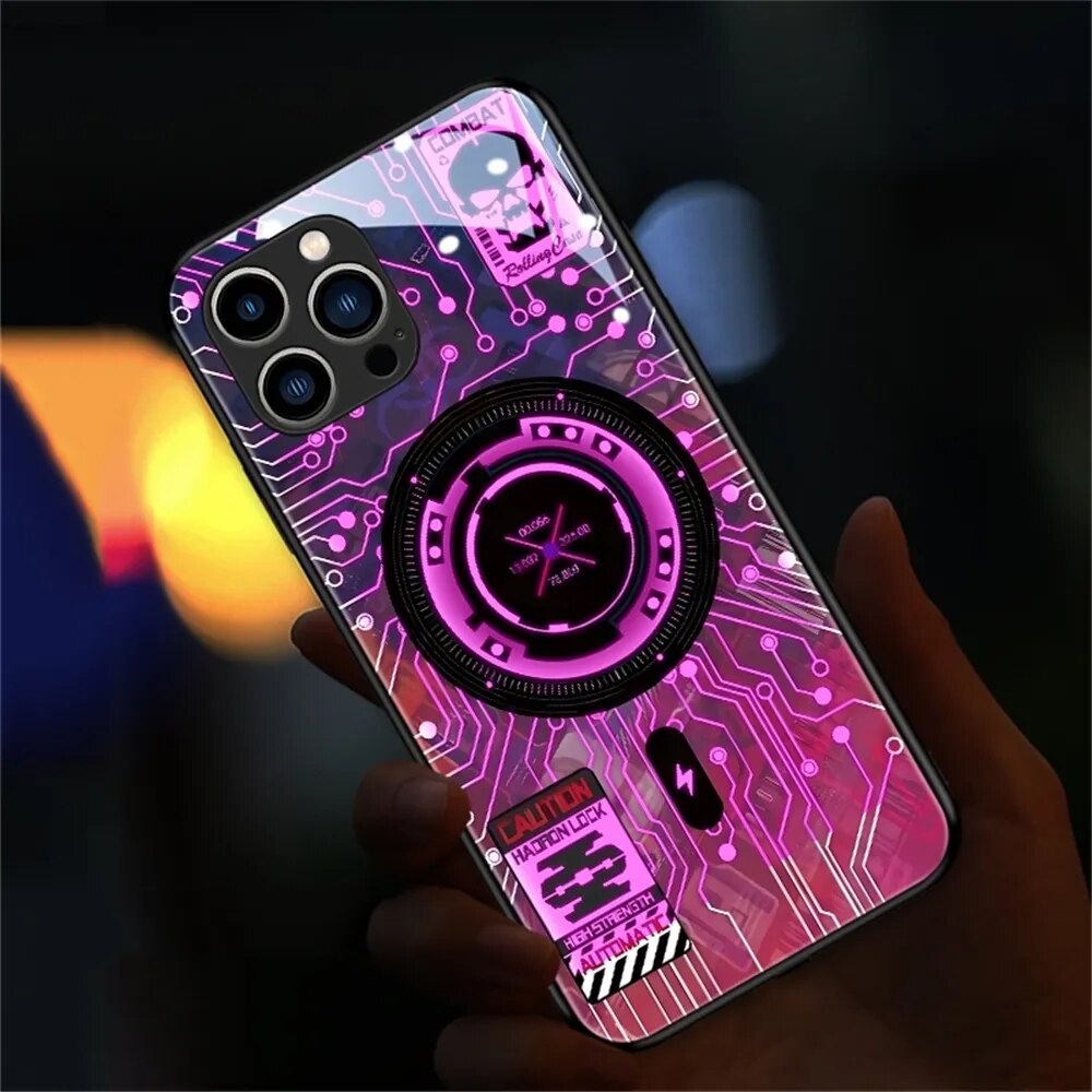 Azura | Mobile Armor Light-Up Illuminated Phone Case