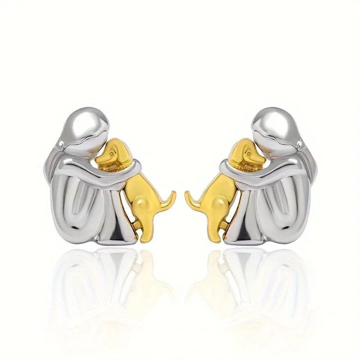 Elisa - Dog Icon Earrings
