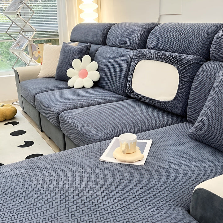 Elastic Sofa Cover – Water-Repellent and Tailored | Protective Cover Made from Stretch Fabric | Bowlift