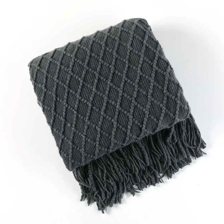 Azura | Nordic Style Dick Knitted Blanket