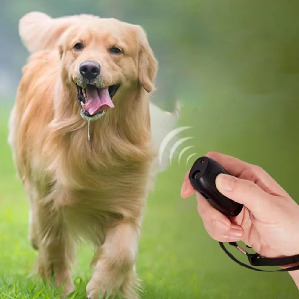 Azura | Ultrasonic Mini Dog Repeller and Anti-Barking Training Device with LED Light