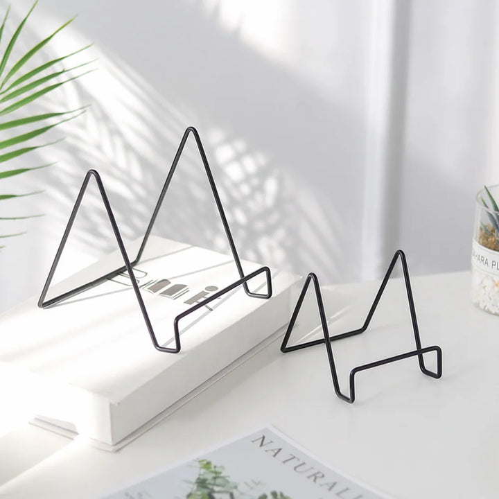 Azura | Iron Art Multi-Use Display Stand: Versatile magazine, dish, picture, and photo album stand for home decor
