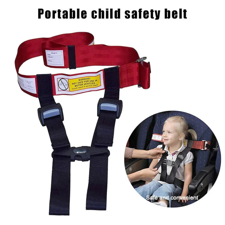 Azura | Airplane Child Safety Harness Adjustable Travel Seat Belt