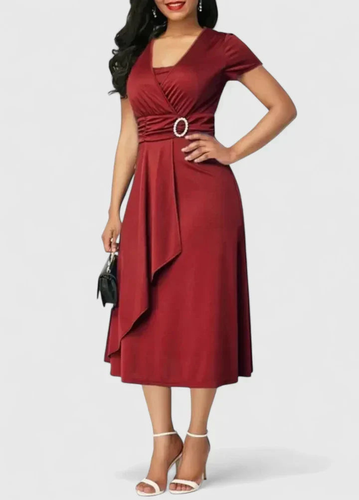 Zhyrelle | Elegant Midi Dress
