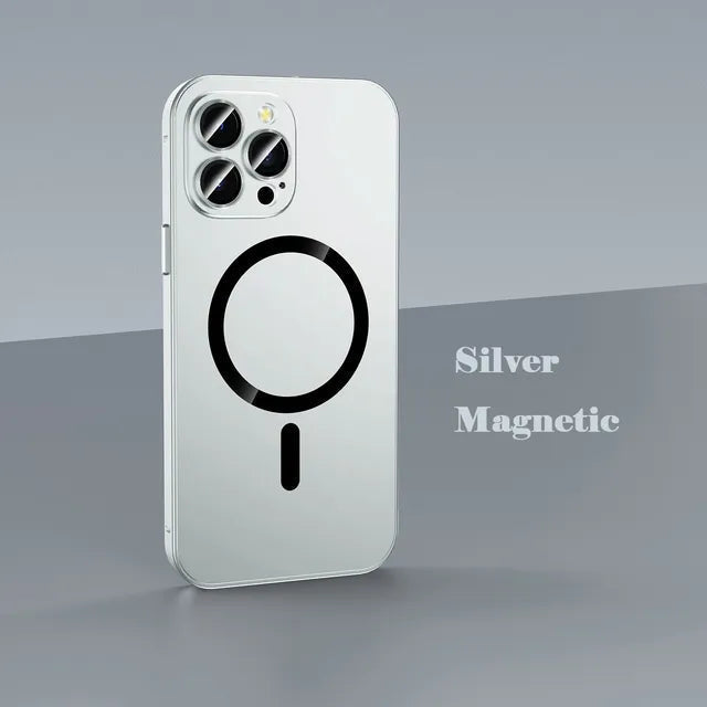 Azura | Magsafe Aluminum Frame Metal Bumper iPhone Case