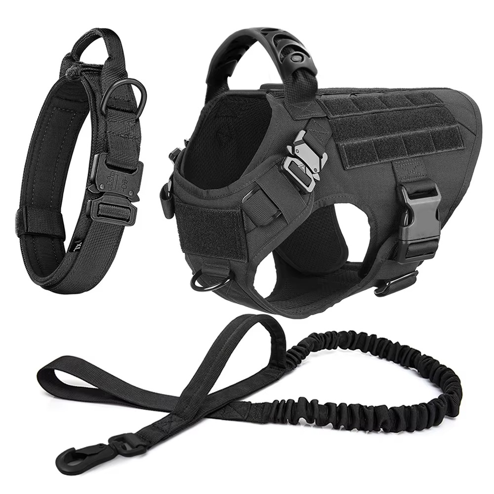 Azura | Tactical Dog Harness and Leash Set for Medium and Large Dogs