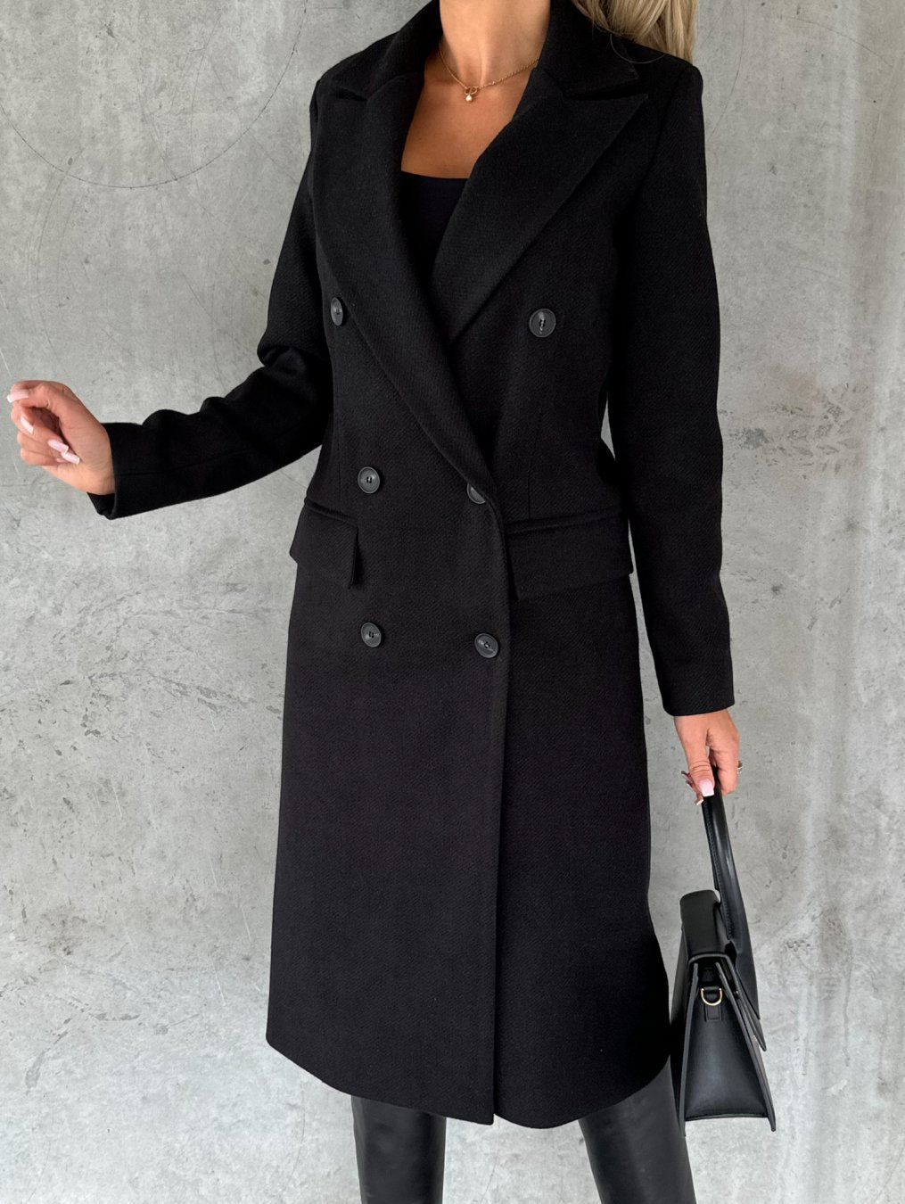 Averra™ - Classic Elegant Long Coat