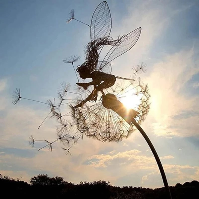 BowLift | Enchanting fairy tale garden sculptures: dreamy garden decorations - Alisa