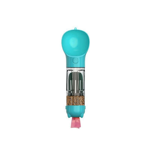 Azura | Snackbuddy Pro – 2-in-1 Water & Food Bottle with Poop Bag Holder