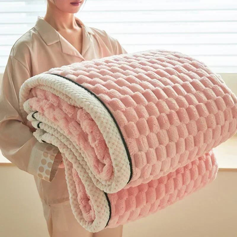 Azura | TurtleVelvet | Autumn Flannel Blanket
