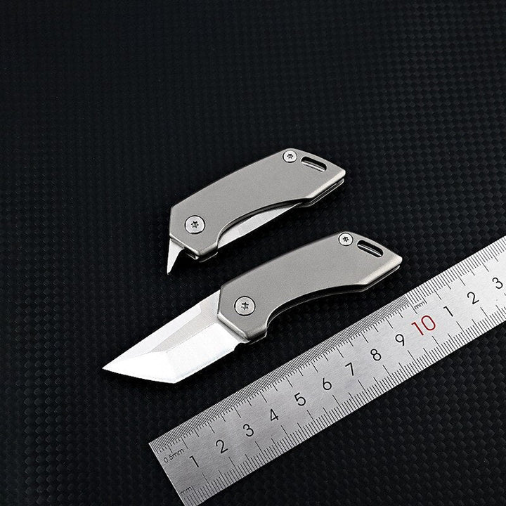 Azura | Titan-Titanium alloy Bag Keychain Knife
