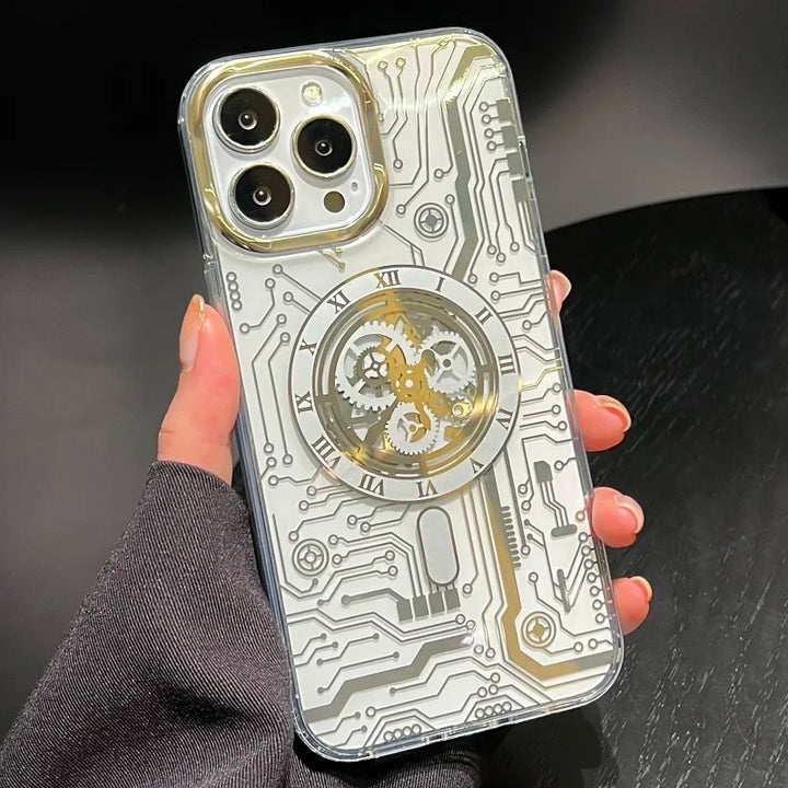 Azura | Machine Clock Magsafe iPhone Case