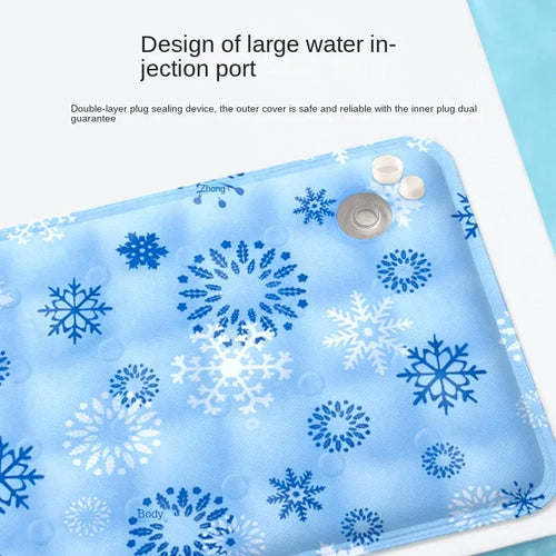 Azura | FrostiPet Cooling Mat for Dogs & Cats | Water-Filled | Extra Large & Reusable | For Summer & Couch