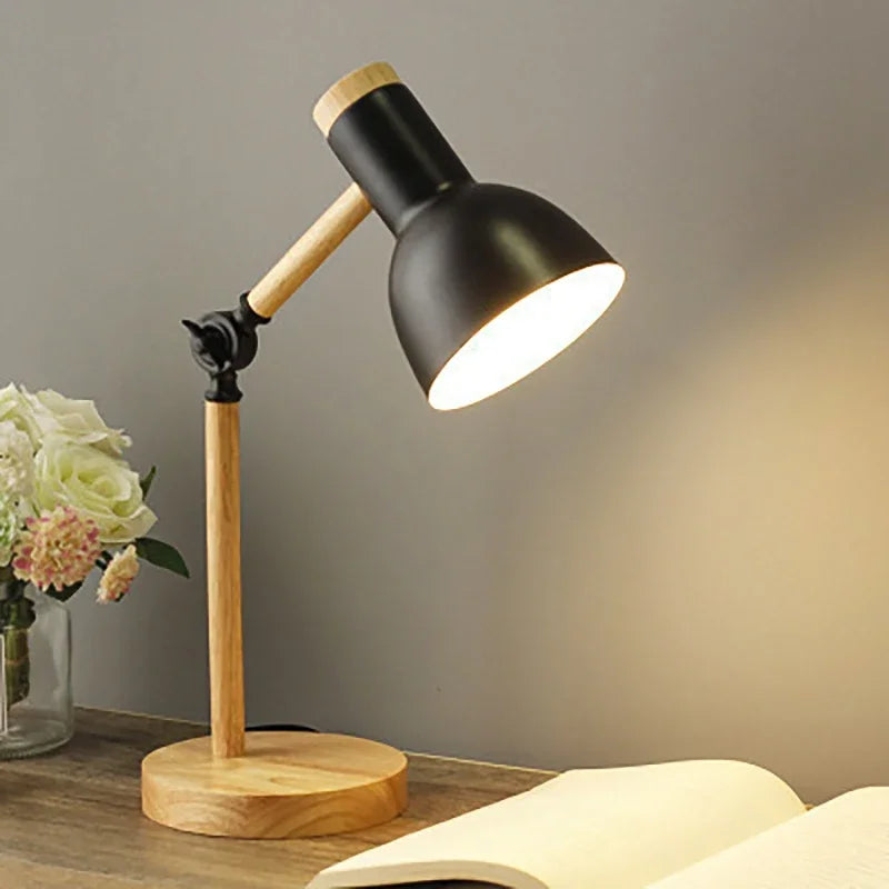 BowLift | Dyed Wooden Table Lamp