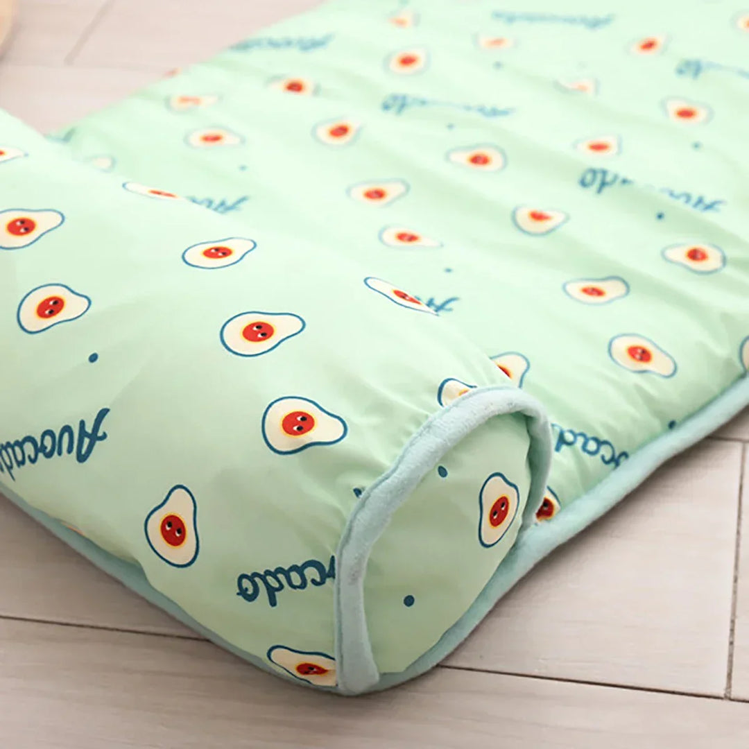 Azura | Cooling Mat FrostTail for Dogs & Cats | With Headrest | Breathable & Washable | Non-slip & Comfortable