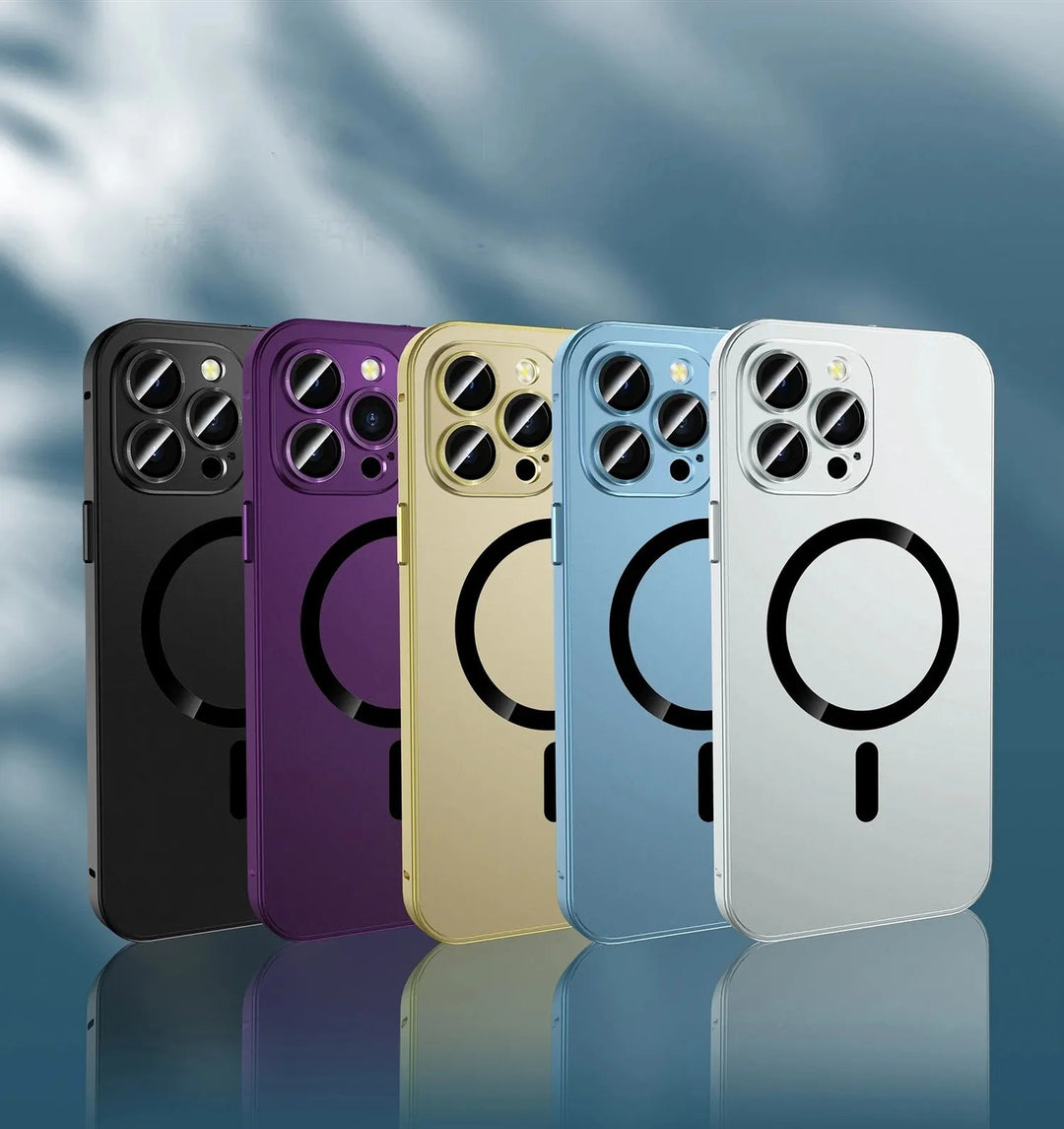 Azura | Magsafe Aluminum Frame Metal Bumper iPhone Case