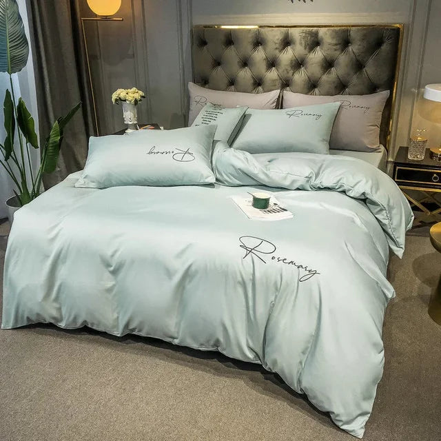 Luxury Duvet Cover with Elegant Embroidery – Soft, Breathable and High Quality | Bowlift