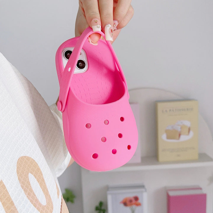 Azura | Mini Slippers Shockproof Funny iPhone Case